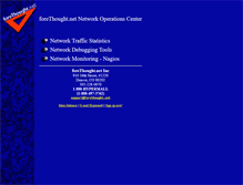 Tablet Screenshot of noc.forethought.net